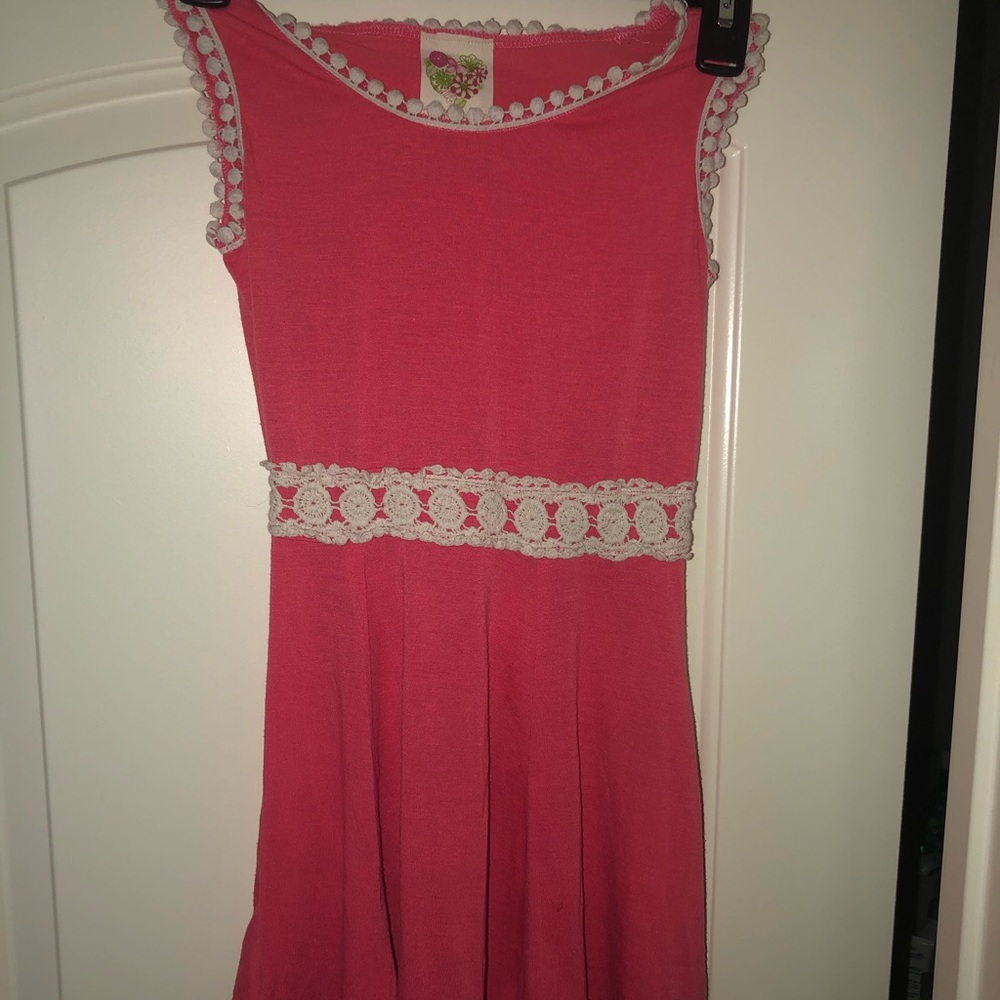 Coral dress